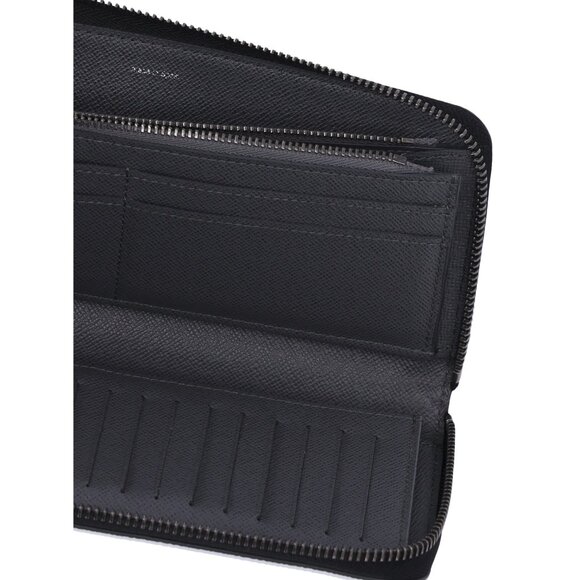 Louis Vuitton x Yayoi Kusama Vertical Wallet Gray Monogram Eclipse Pumpkins - Picture 5 of 5